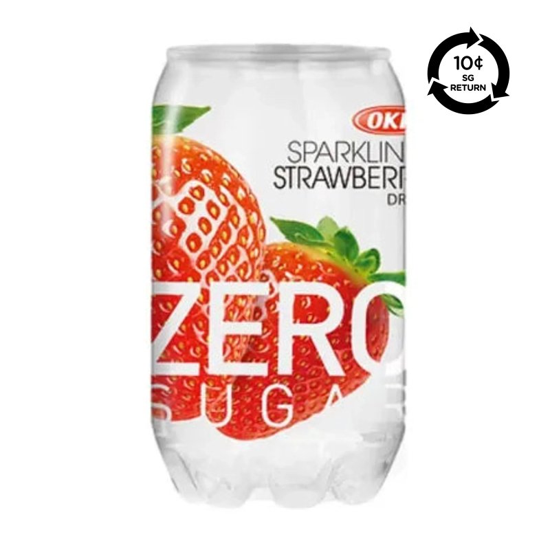 OKF [Bcrs] OKF Sparkling Zero Sugar Strawberry