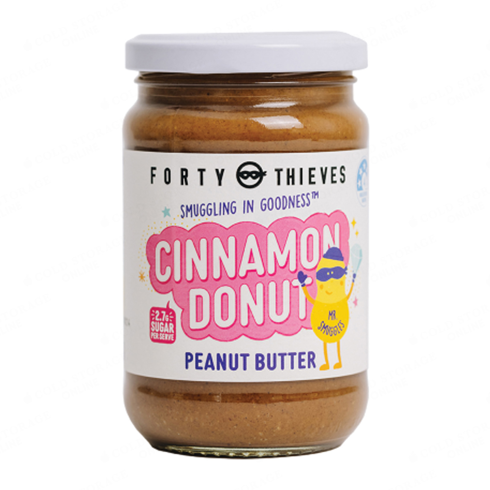 FORTY THIEVES Kids Cinnamon Donut Peanut Butter