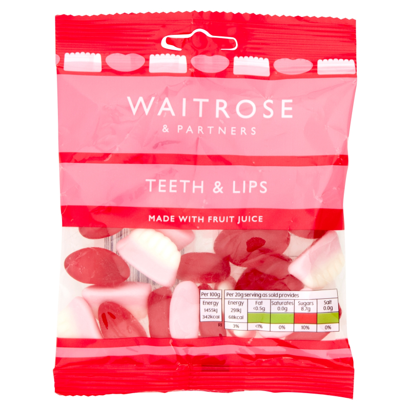 WAITROSE Teeth & Lips Candy