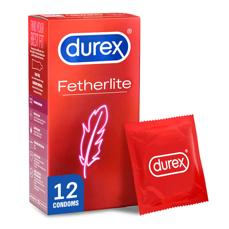 Durex Fetherlite Condoms 12s