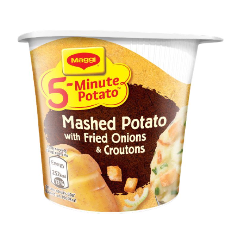 Maggi 5-Minute Fried Onion & Croutons Mashed Potato
