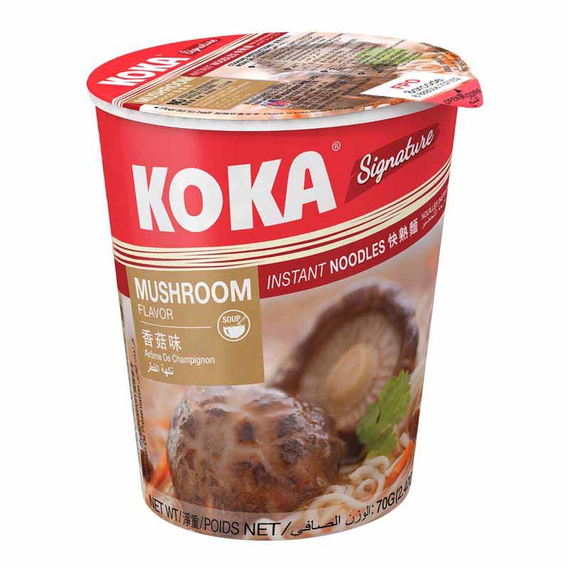 Koka Mushroom Instant Noodles Cup