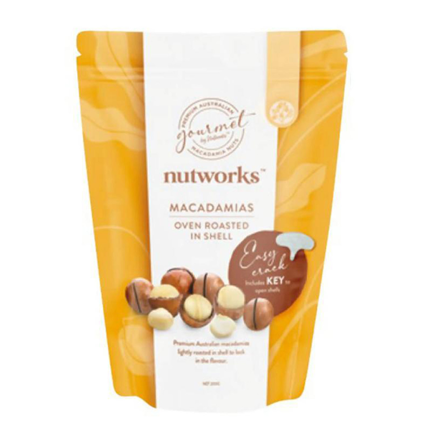 NUTWORKS Oven Roasted Macadamia Nuts In-Shell