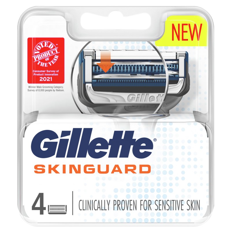 Gillette SkinGuard Cartridge Refills 4s