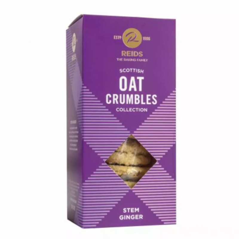 REIDS Stem Ginger Oat Crumbles Biscuits