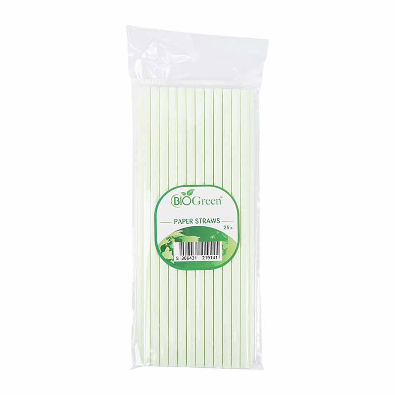 Biogreen Paper Straw 25S