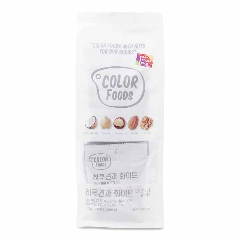 COLOR FOODS Daily Nut White Mixed Nuts Share Pack