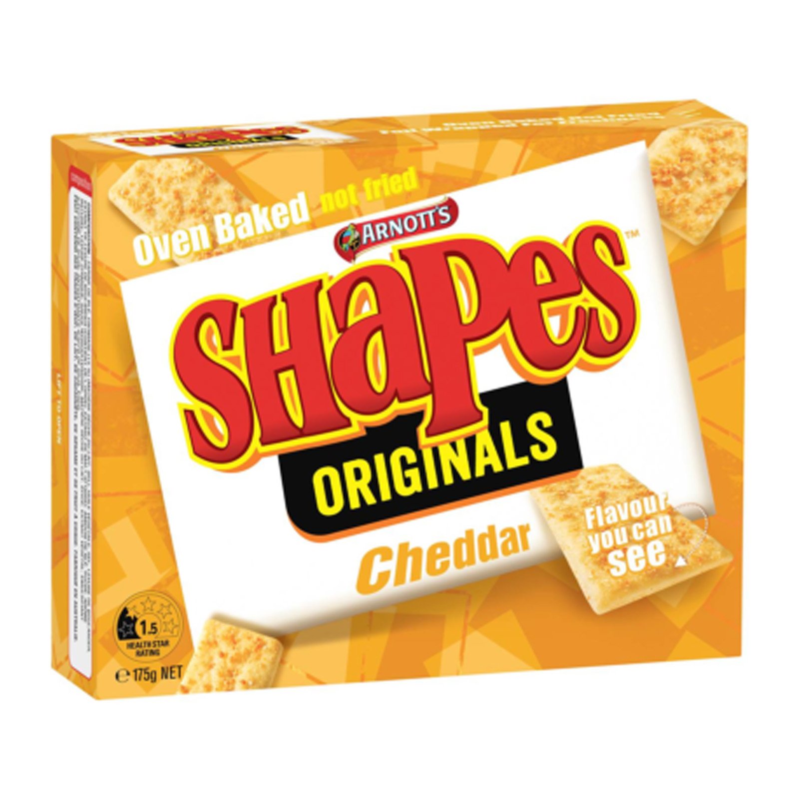 Arnott's Shapes Cheddar Crackers