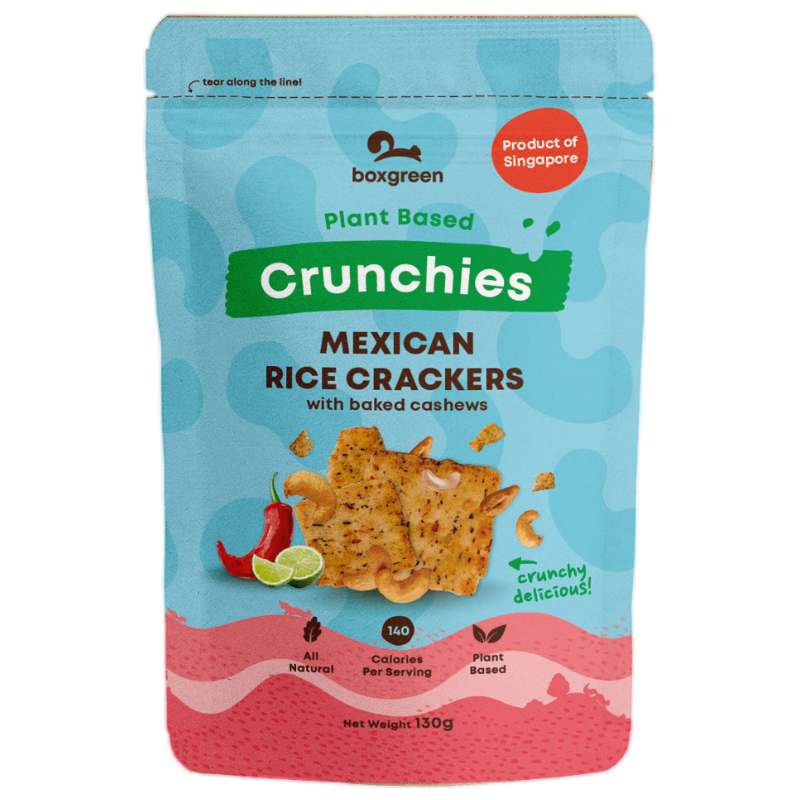 BOXGREEN Mexican Rice Crackers