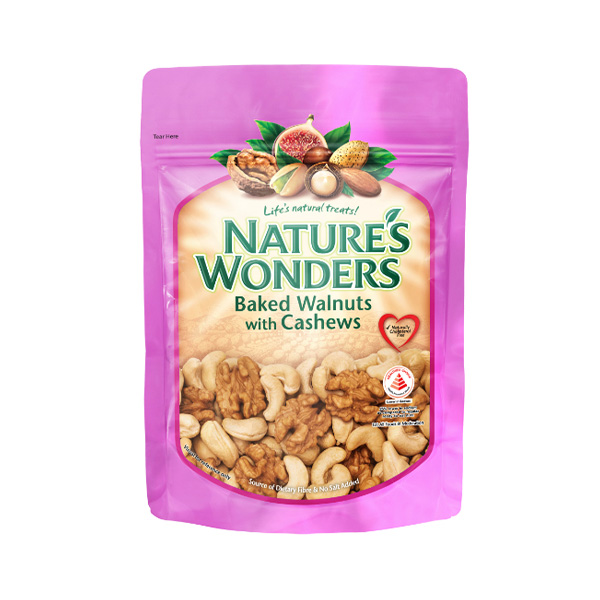 Nature'S Wonders Baked Walnut & Cashew Nut Mix