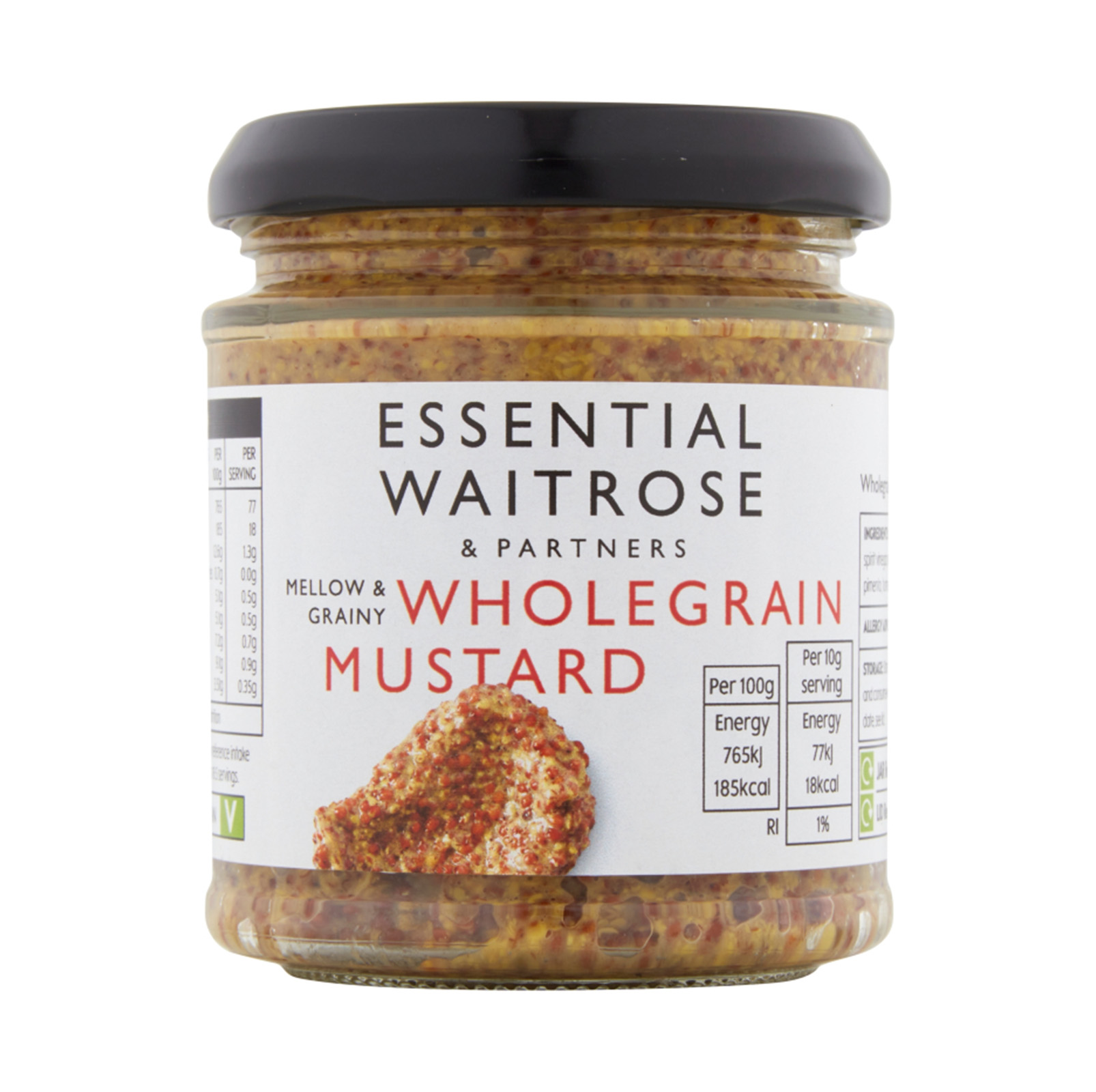 WAITROSE ESSENTIAL Wholegrain Mustard