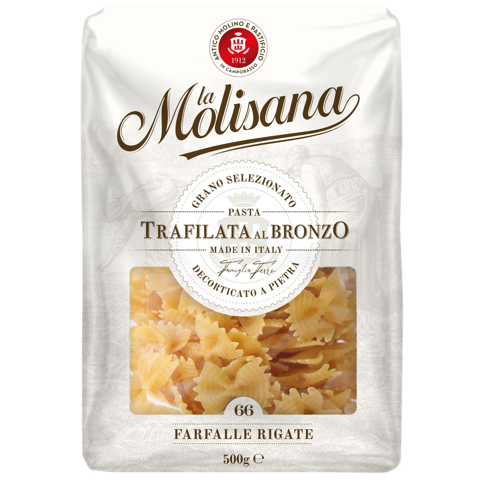 LA MOLISANA Farfalle Rigate Pasta