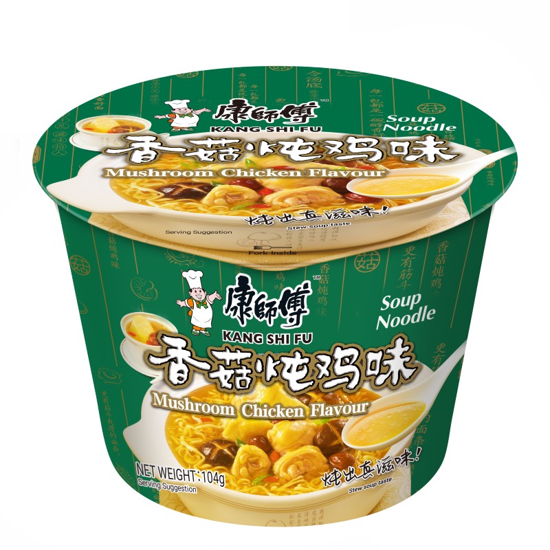 KANGSHIFU Mushroom Chicken Instant Noodles Bowl