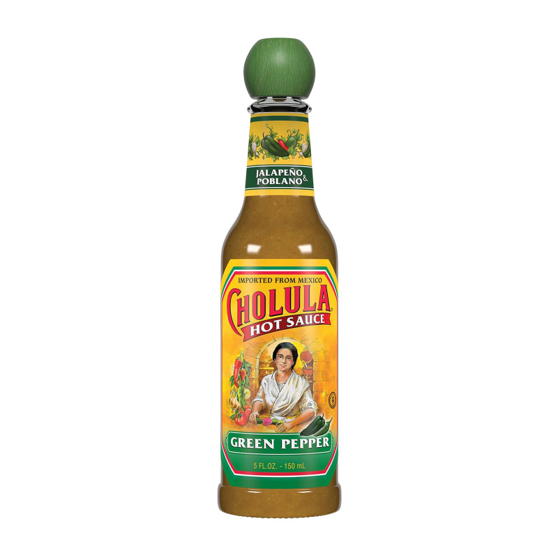 CHOLULA Green Pepper Hot Sauce