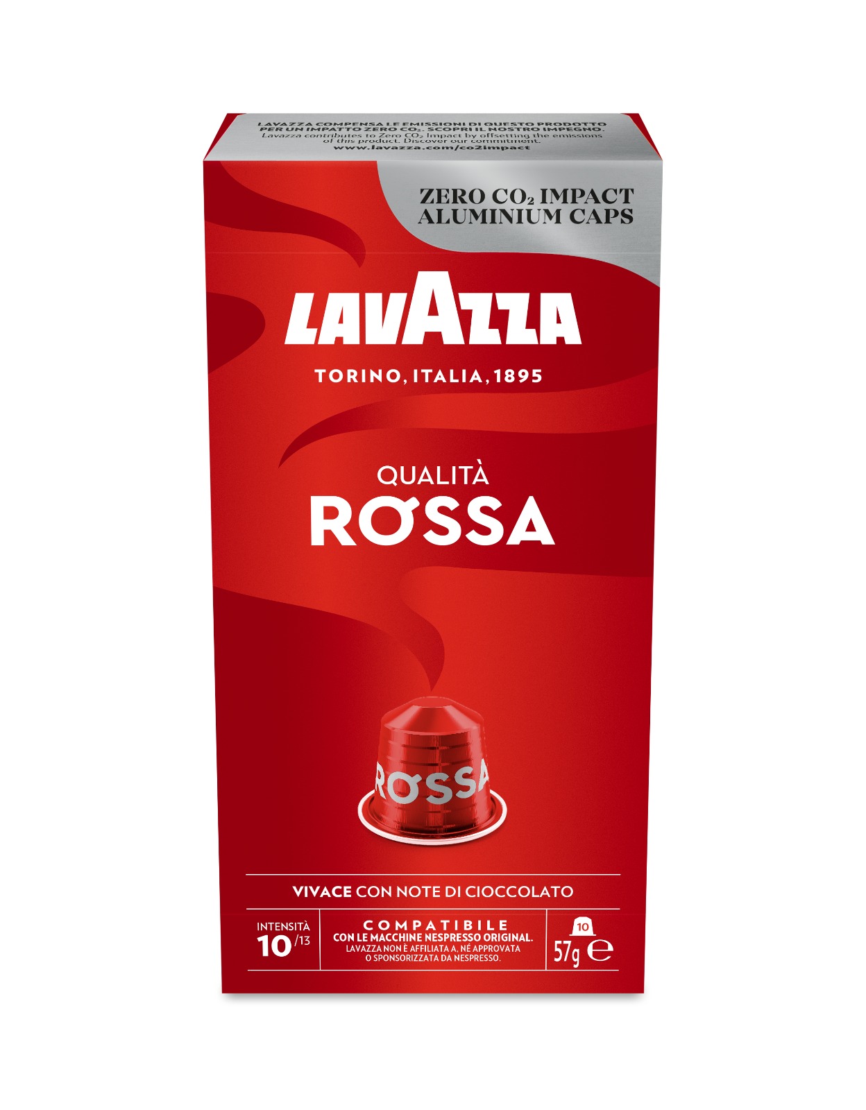 Lavazza Qualita Rossa Coffee Capsules 10 x 5.7g