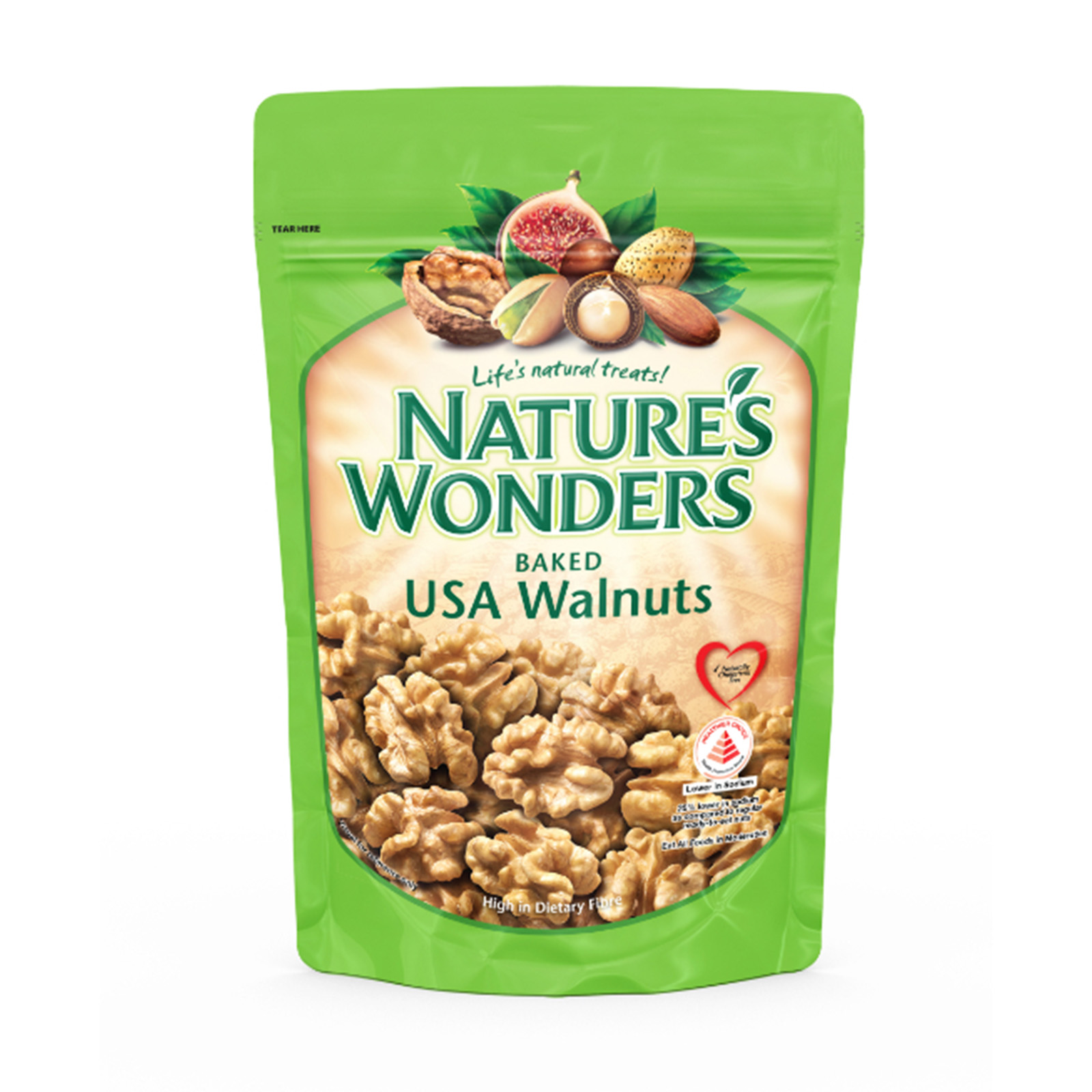 Nature'S Wonders Baked Usa Walnuts