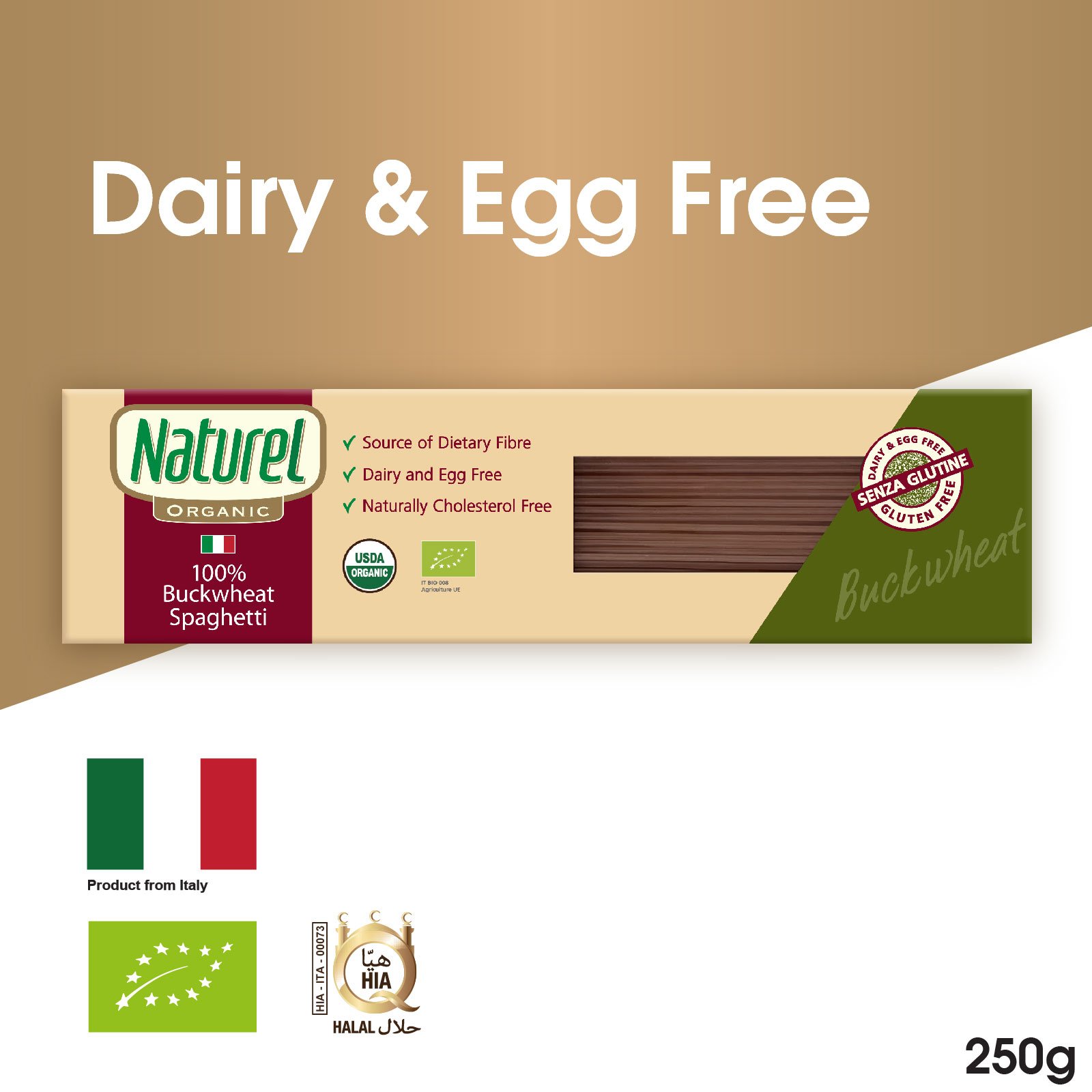 Naturel Organic Buckwheat Spaghetti