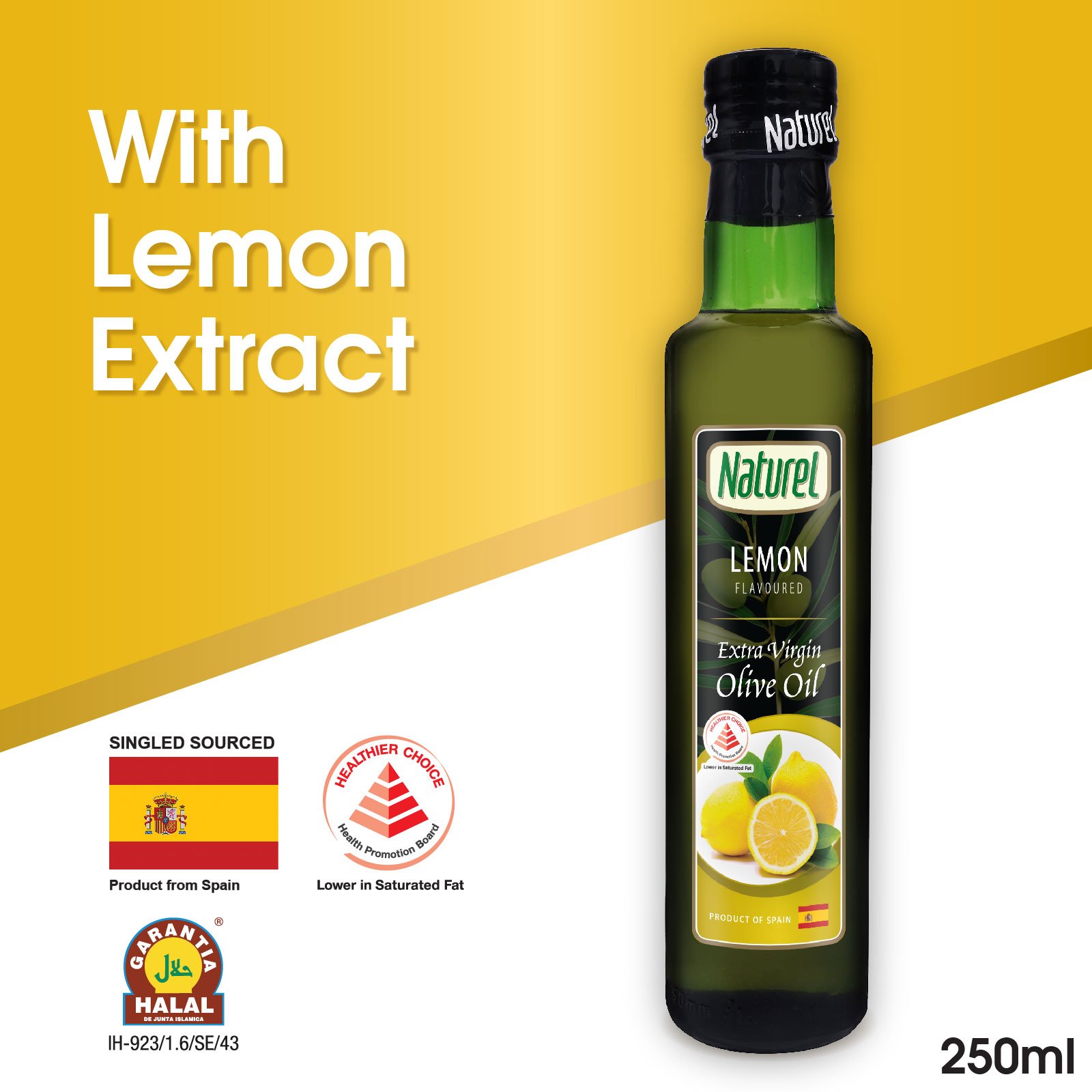 Naturel Lemon Extra Virgin Olive Oil