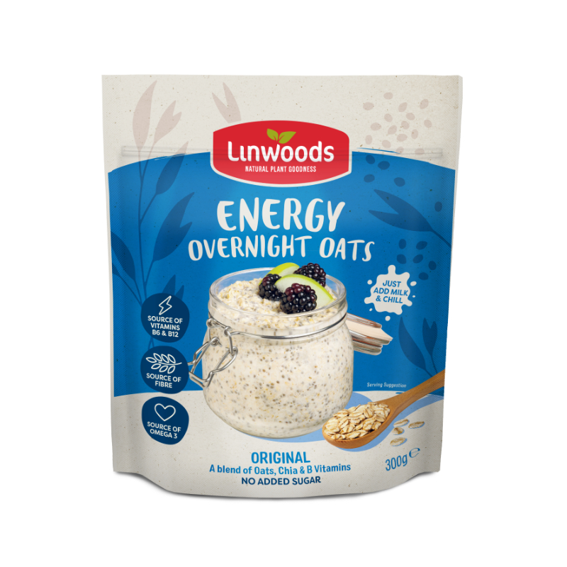 LINWOODS Original Energy Overnight Oats