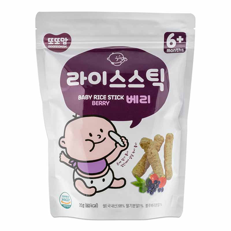 DDODDOMAM Berry Baby Rice Sticks