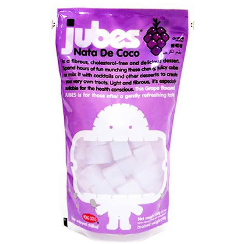 Wong Coco Grape Nata De Coco 360g
