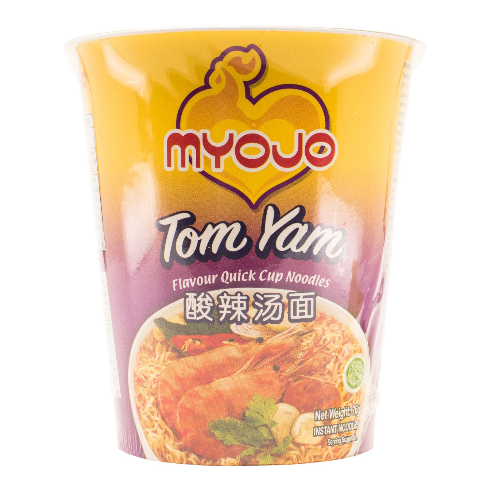 Myojo Tom Yam Instant Noodles Cup