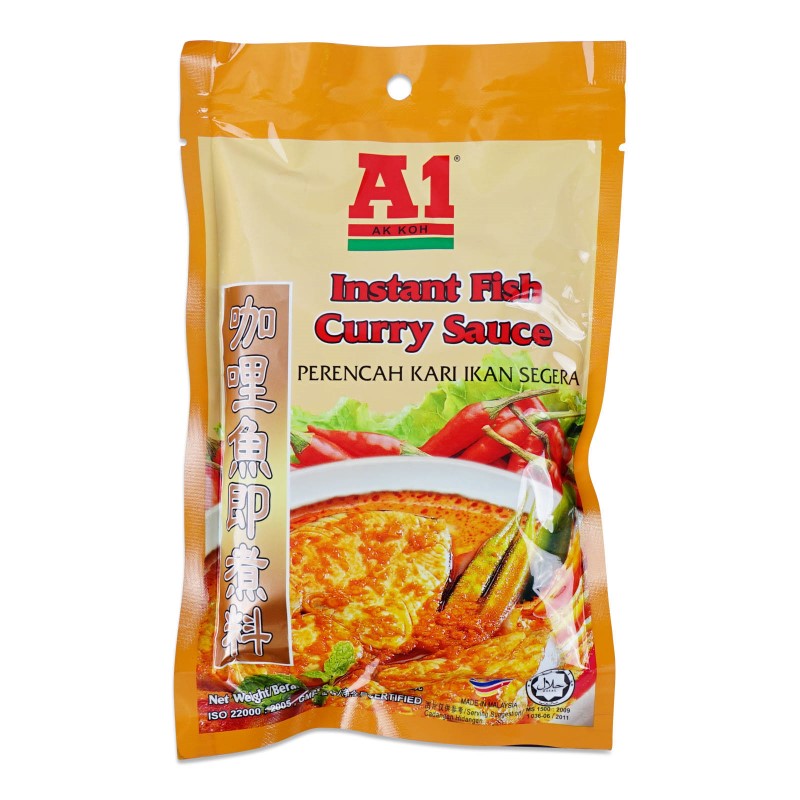 A1 Instant Fish Curry Sauce