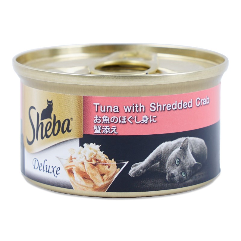 Sheba Tuna With Shredded Crab Cat Food