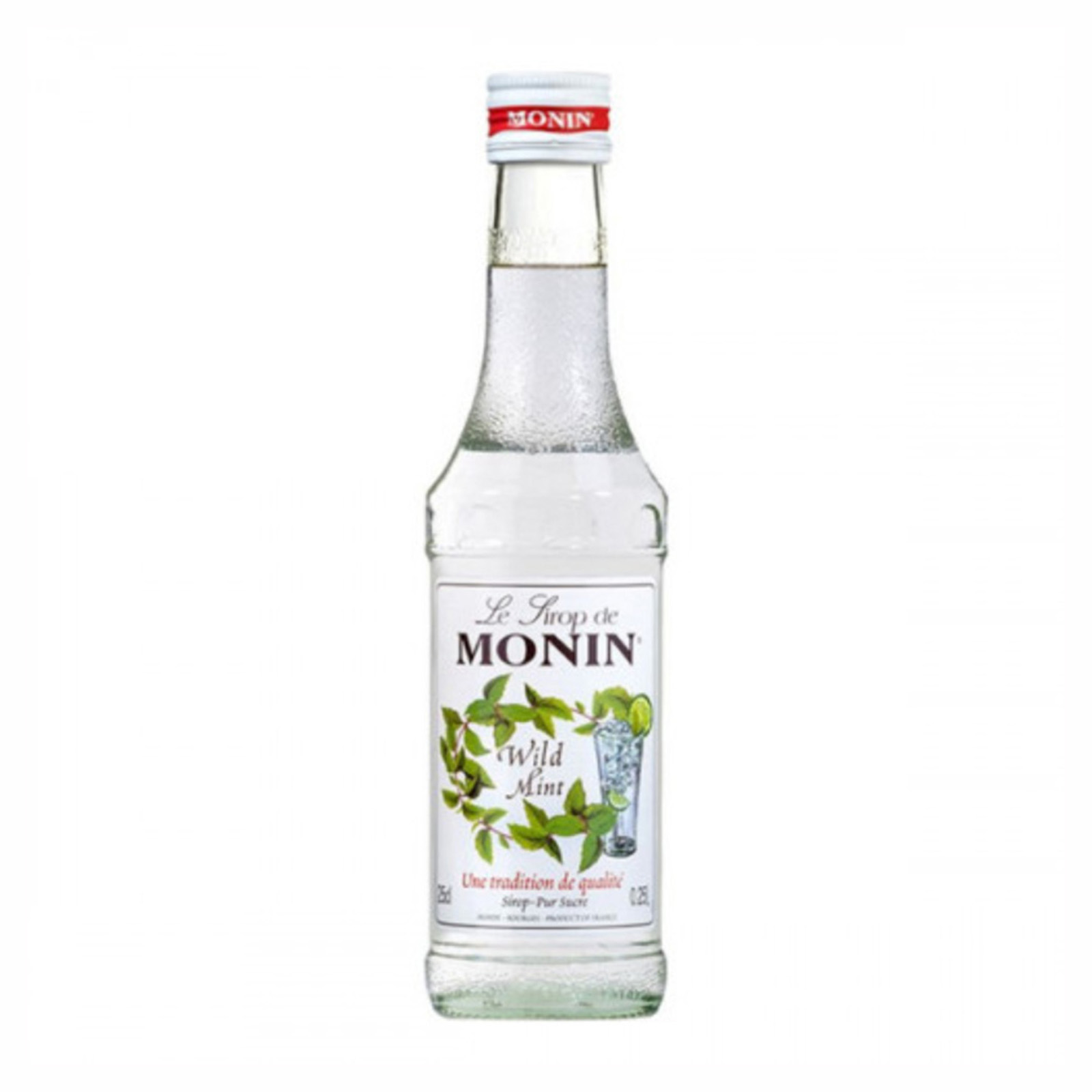 MONIN Wild Mint Syrup Bottle