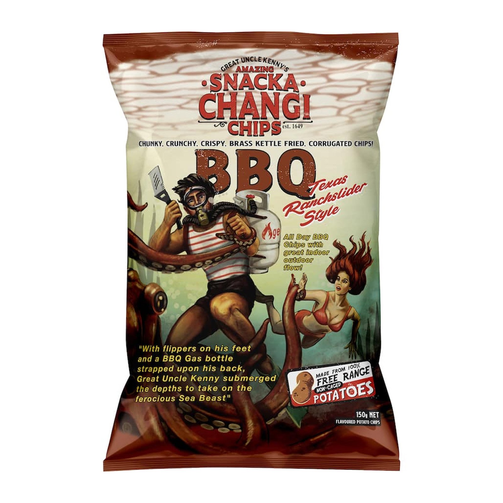 SNACKACHANGI Bbq Potato Chips