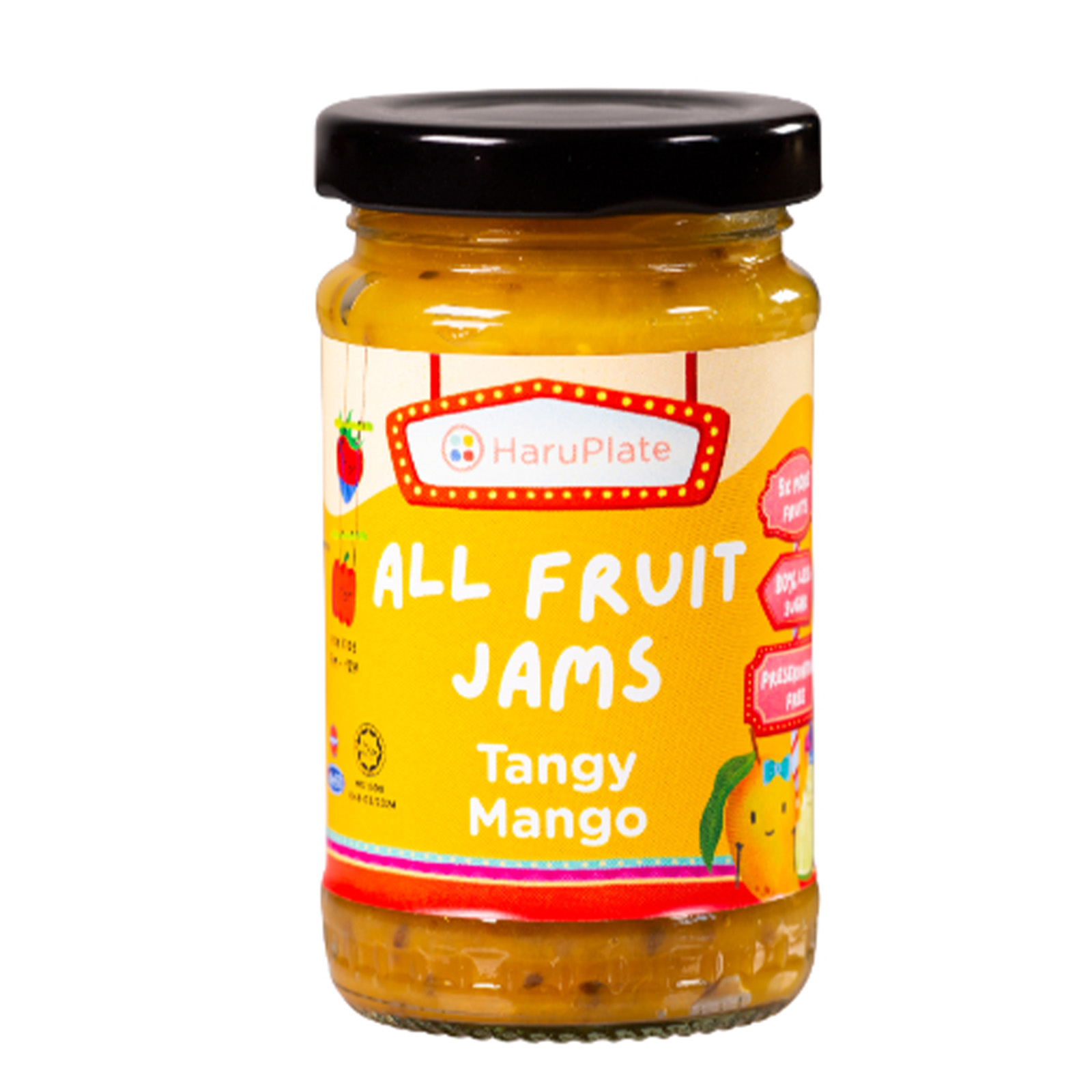 Haruplate Tangy Mango Baby Jam 100g