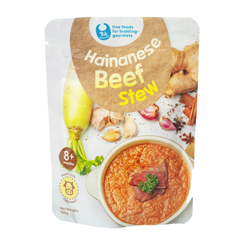 DELICIOUSLY BIB Gourmet 8+ Months Hains Beef Stew Baby Food