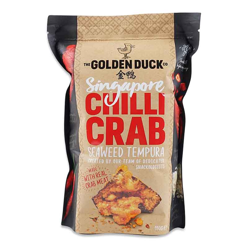 THE GOLDEN DUCK Chilli Crab Seaweed Tempura