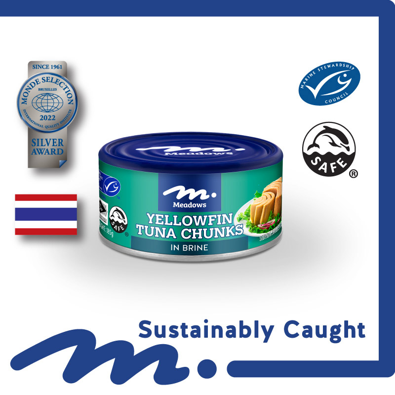 MEADOWS Yellowfin Tuna Chunks in Brine