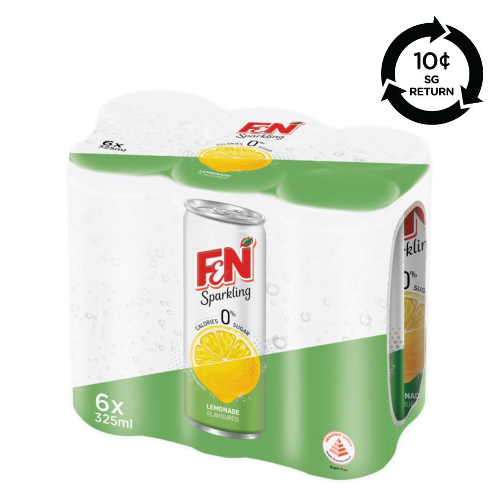 F & N [Bcrs] F&N Sparkling Zero Lemonade Can