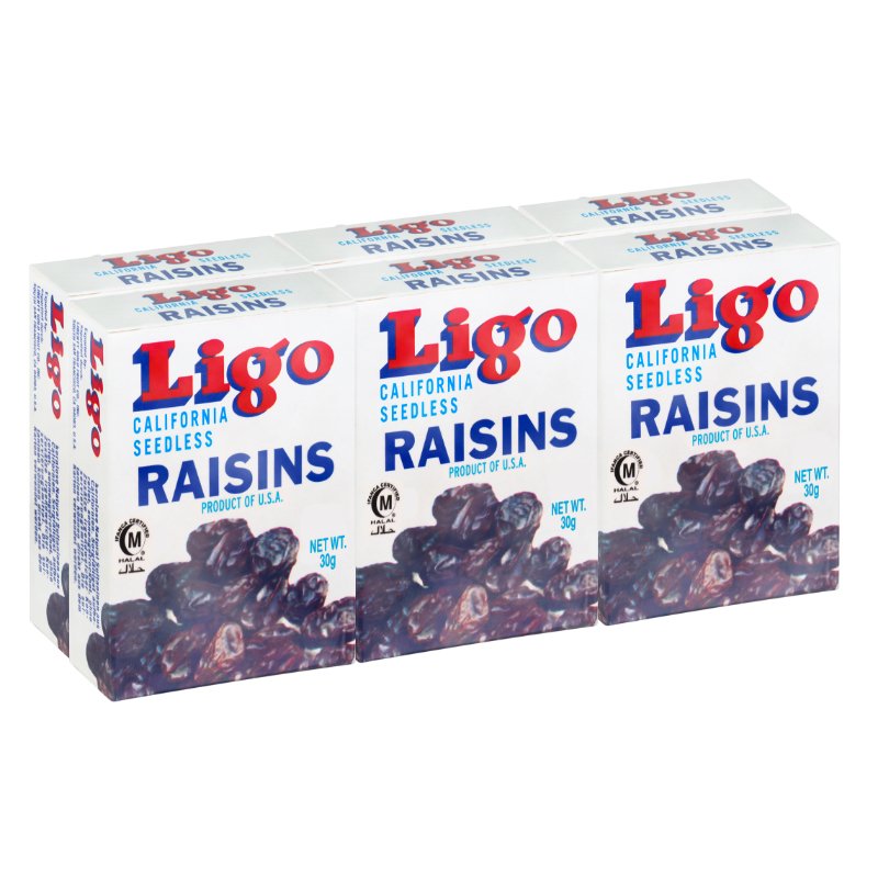 LIGO Raisins Natural X