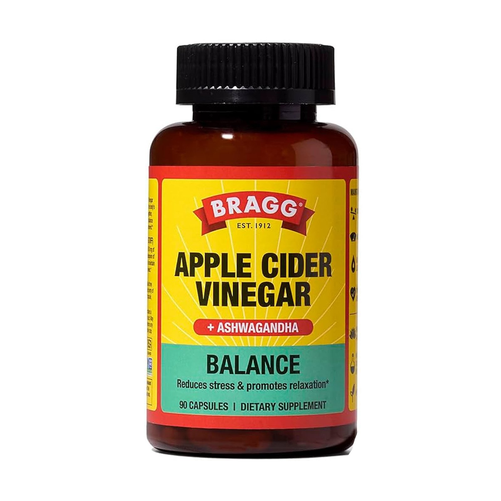 Bragg Apple Cider Vinegar Balance Capsules 90s