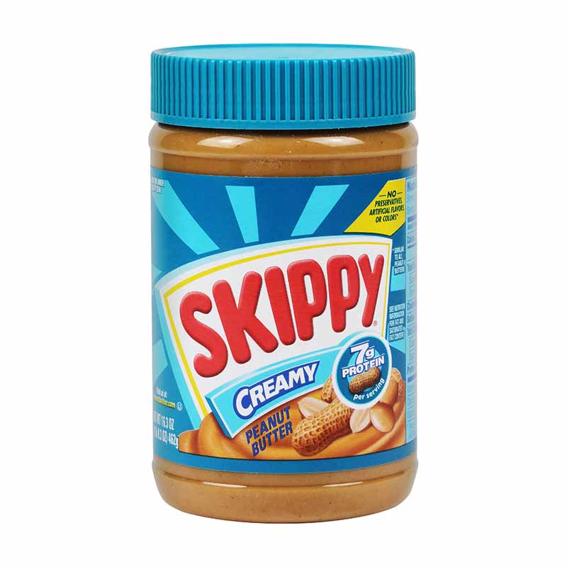 Skippy Creamy Peanut Butter 462g