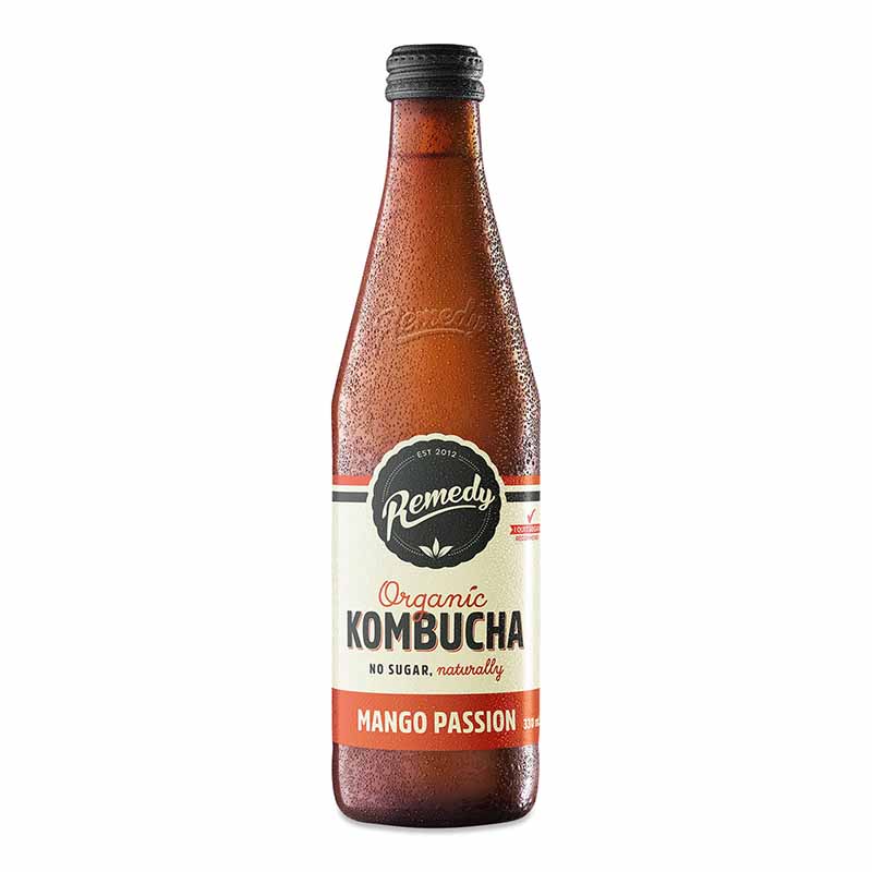 REMEDY Mango Passion Kombucha