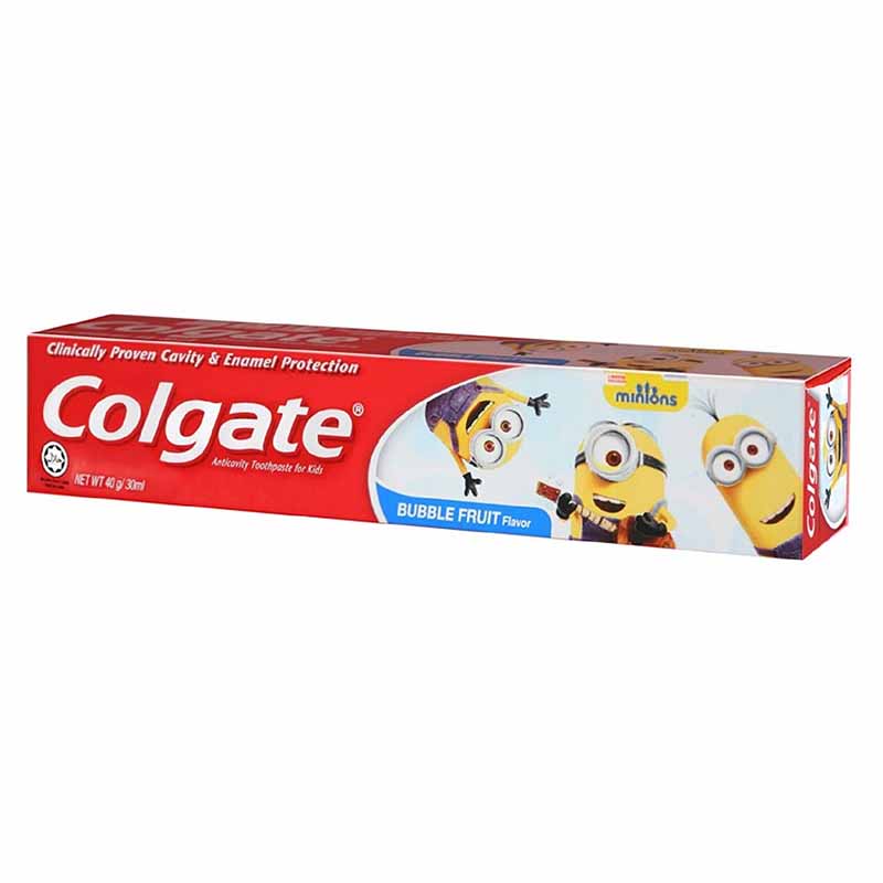 Colgate Minions Kids Bubble Fruit Toothpaste