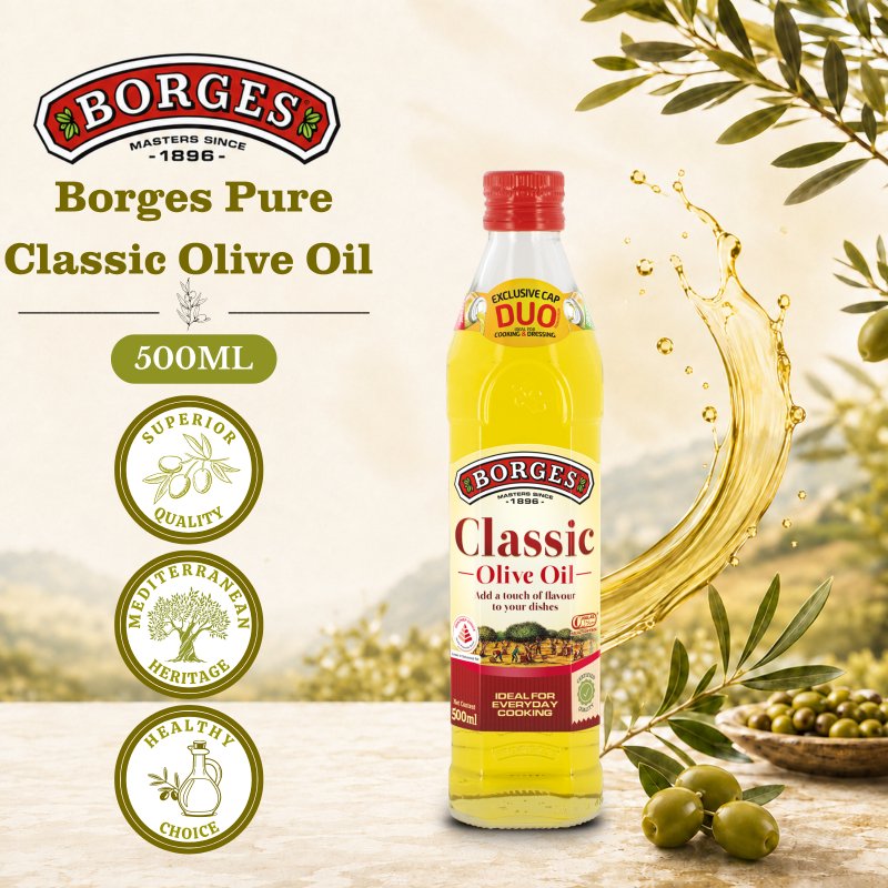 Borges Pure Classic Olive Oil 500ml