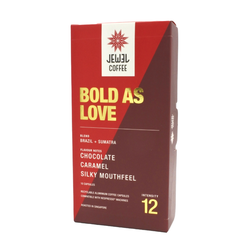 JEWEL COFFEE B.A. Love Intensity 12 Coffee Capsules