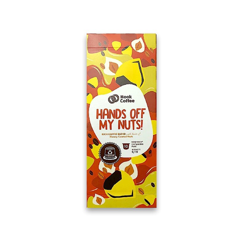 HOOK COFFEE Hands Off Nuts Coffee Capsules