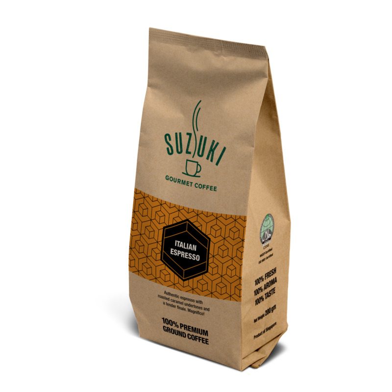 SUZUKI Italian Espresso Ground Coffee