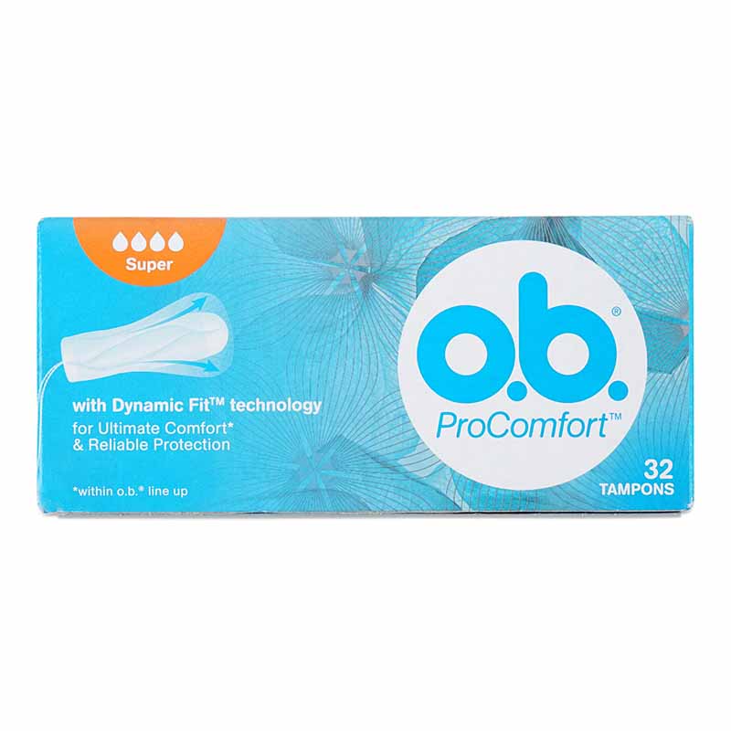 OB Pro Comfort Super Tampons 32s