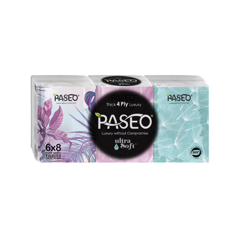 PASEO Original 4-Ply Hanky Tissues