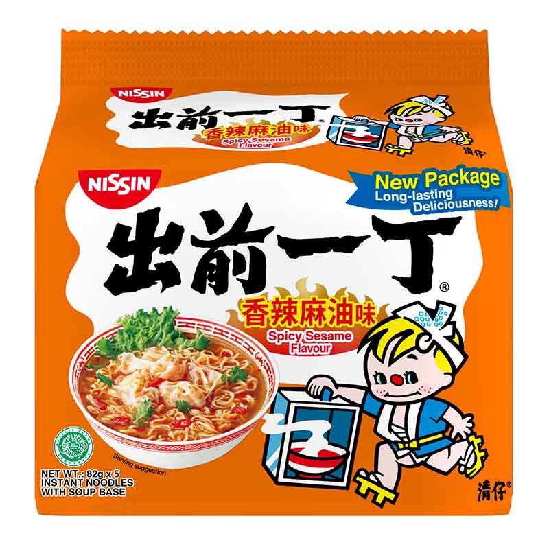 Nissin Chu Qian Yi Ding Spicy Sesame Instant Noodles