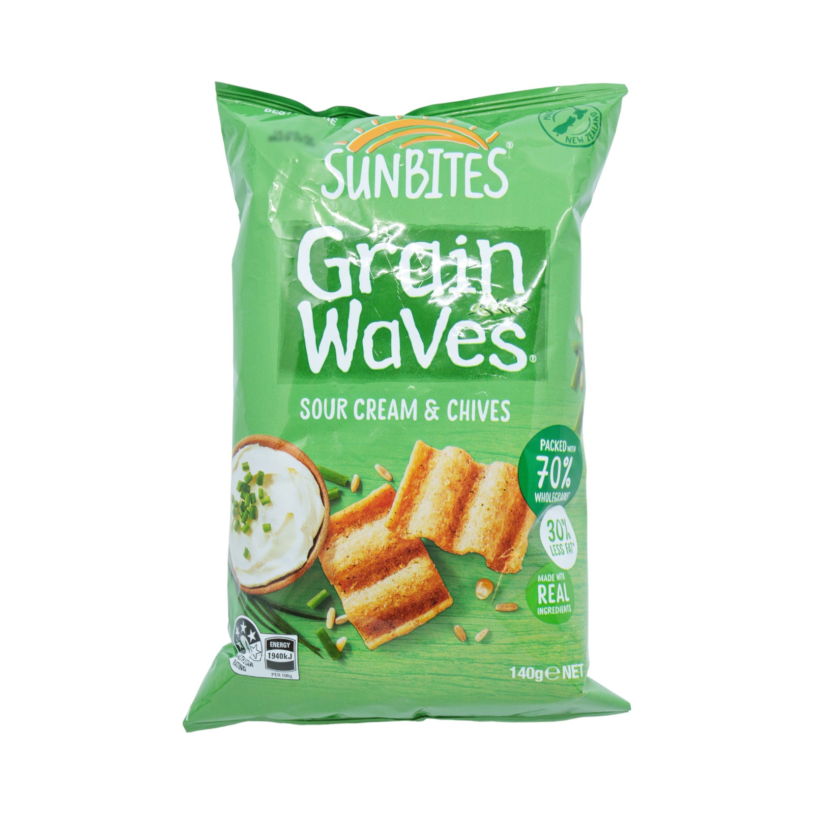 SUNBITES Grain Waves Sour Cream & Chives Potato Chips