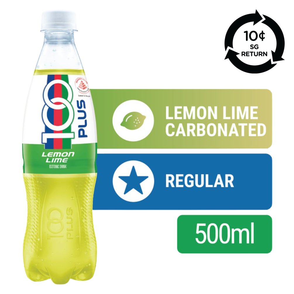 100PLUS [Bcrs] 100 Plus Lemon Lime Isotonic Drink