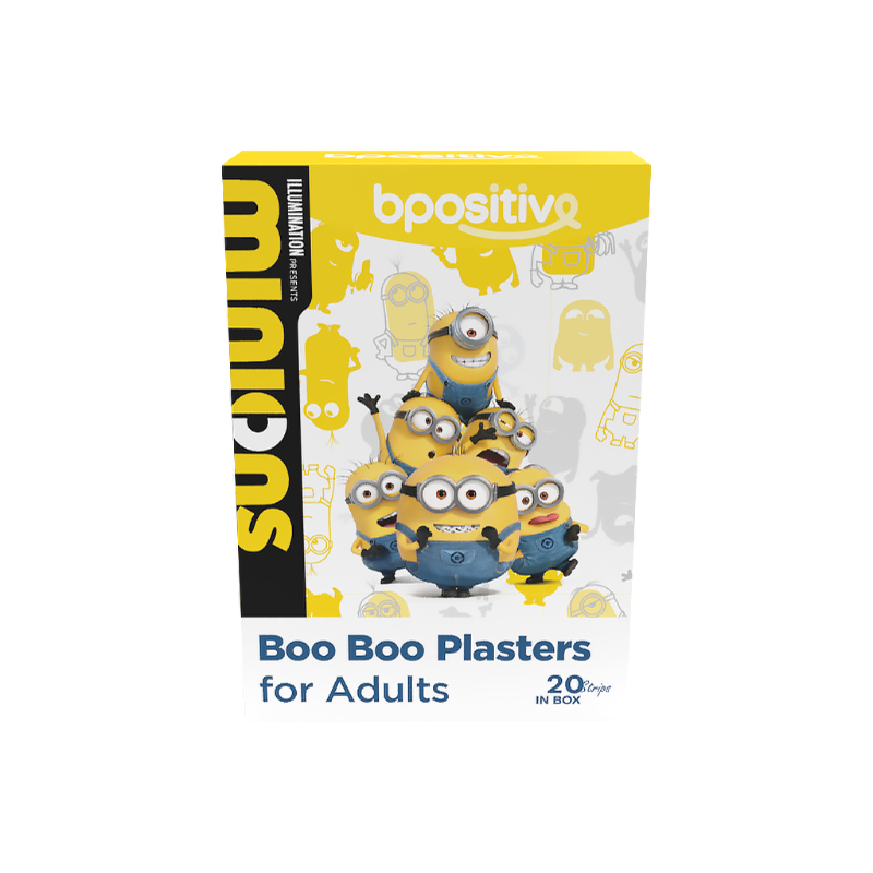 Bpositive Boo Boo Adults Plasters 20s